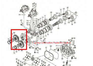 खरीदें 3100993/3100994 हाइड्रोलिक पंप गियर हिताची खुदाई सहायक उपकरण online manufacture