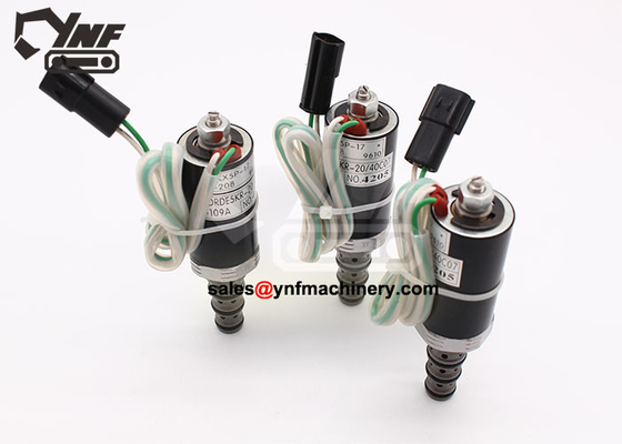 खरीदें Kobelco खुदाई YN35V00018F1 के लिए SK200 हाइड्रोलिक सोलेनॉइड वाल्व online manufacture