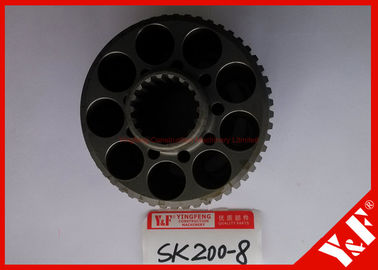 Kobelco खुदाई स्पेयर पार्ट्स SK200-8 यात्रा मोटर के लिए सिलेंडर ब्लॉक