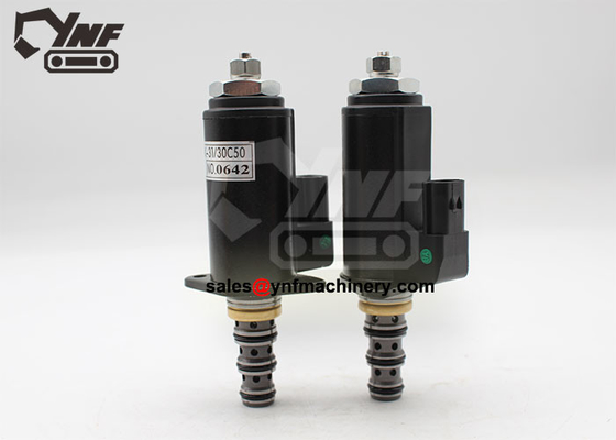 SK15SR PU07001 हाइड्रोलिक पंप स्मॉल आर्म टू-स्पीड सोलनॉइड वाल्व YJ35V00004F1
