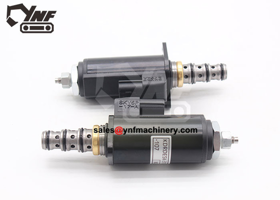 SK200 Kobelco खुदाई करने वाला सोलेनॉइड वाल्व 2436R732F1 2436R753F1
