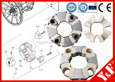 JS330LC हाइड्रोलिक पंप मोटर युग्मन इंजन चक्का के लिए जेसीबी खुदाई युग्मन